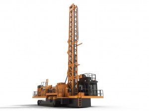 roter blast drill hole md6310 hq 3D Model