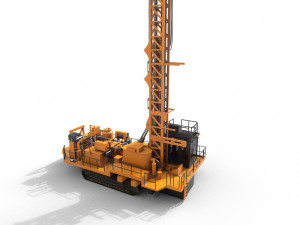 roter blast drill hole md6310 hq 3D Model