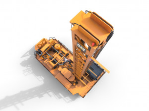 roter blast drill hole md6310 hq 3D Model