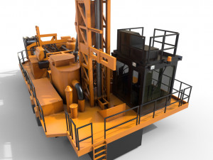 roter blast drill hole md6310 hq 3D Model