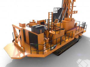 roter blast drill hole md6310 hq 3D Model