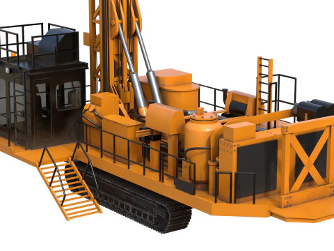 Foro con perforazione a scoppio roter md6310 hq Modello 3D