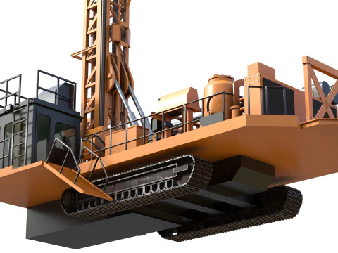 Foro con perforazione a scoppio roter md6310 hq Modello 3D