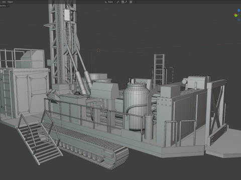 Foro con perforazione a scoppio roter md6310 hq Modello 3D