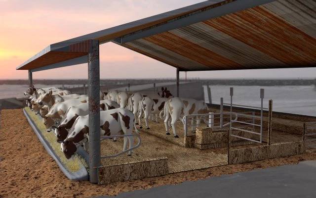 cow farm animal low poly 3D Model .c4d .max .obj .3ds .fbx .stl .blend 