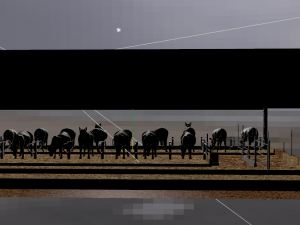 cow farm animal low poly 3D Модель