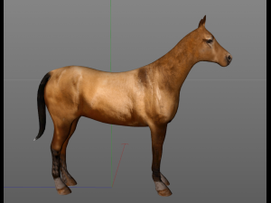 horse low poly 3D Model