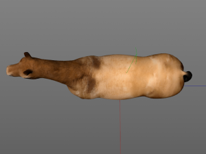horse low poly Modèle 3D