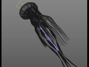 jelly fish high poly 3D Model