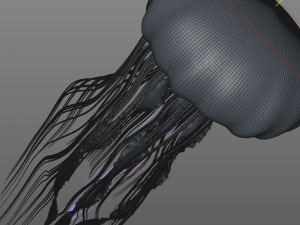 jelly fish high poly 3D Model