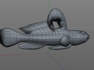 randalls goby fish low poly 3D Модель