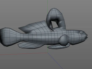 randalls goby fish low poly 3D Model