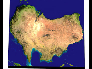 australia 3d map 3D Модель