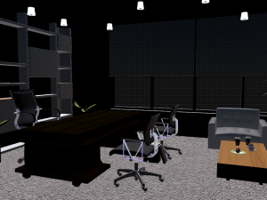 office interior cinema 4d Modello 3D