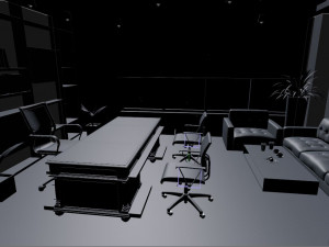 office interior cinema 4d Modello 3D