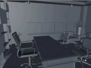 office interior cinema 4d 3D Model