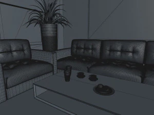 office interior cinema 4d 3D Model