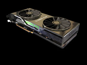 rtx 2080 nvidia graphic card 3D Model