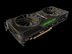 rtx 2080 nvidia graphic card 3D Model