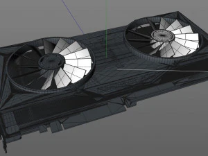 rtx 2080 nvidia graphic card 3D Model