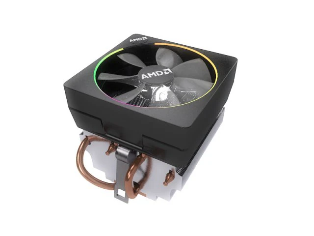 amd wraith prism cpu cooler rgb 3D Model .c4d .max .obj .3ds .fbx .stl .blend