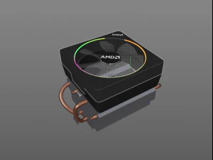 amd wraith prism cpu cooler rgb 3D Model