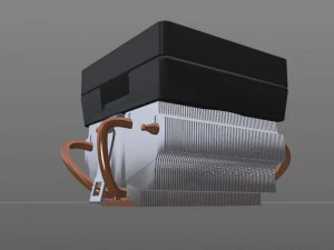 amd wraith prism cpu cooler rgb 3D Model