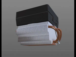 amd wraith prism cpu cooler rgb 3D Model