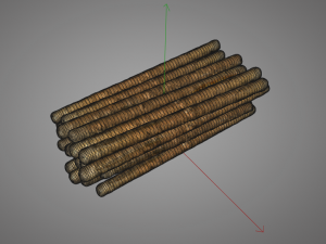 bread sticks 3D Model