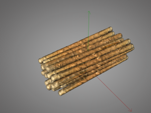bread sticks 3D Model