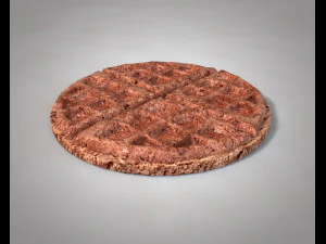 Schokoladenwaffeln 3D Modell