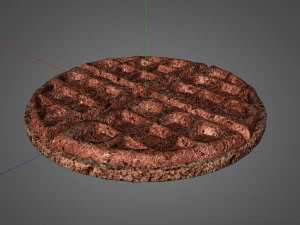 Schokoladenwaffeln 3D Modell