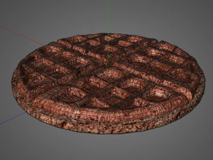 Schokoladenwaffeln 3D Modell