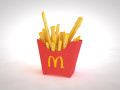 French Fries Modello 3D