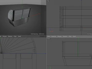 フルーツディスプレイ 3Dモデル