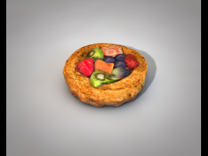 fruit pie 3D 모델