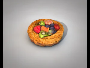 torta de frutas Modelo 3D