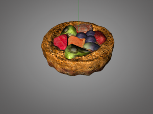 fruit pie 3D 모델