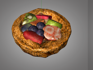 fruit pie 3D 모델