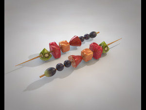 fruit skewer 3D Model