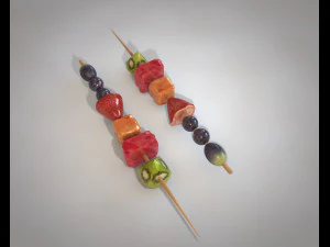 fruit skewer 3D Model