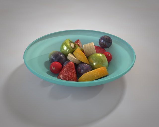 fruit snacks Modello 3D .c4d .max .obj .3ds .fbx .stl .blend 
