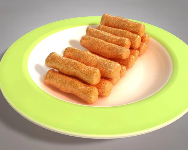 mozarella 3D Model .c4d .max .obj .3ds .fbx .stl .blend