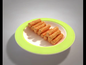 mozarella 3D Model