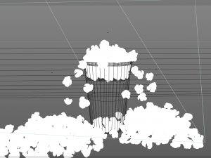 pop corn Modello 3D