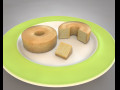 Sponge Cake Modello 3D