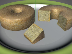 sponge cake 3D Model