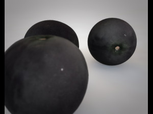 acai fruit berry 3D 模型