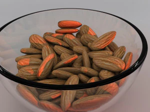 almonds 3D Model