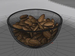 almonds 3D Model